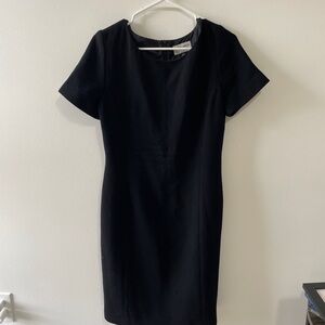 Albert Nipon Classic Black Mini Dress